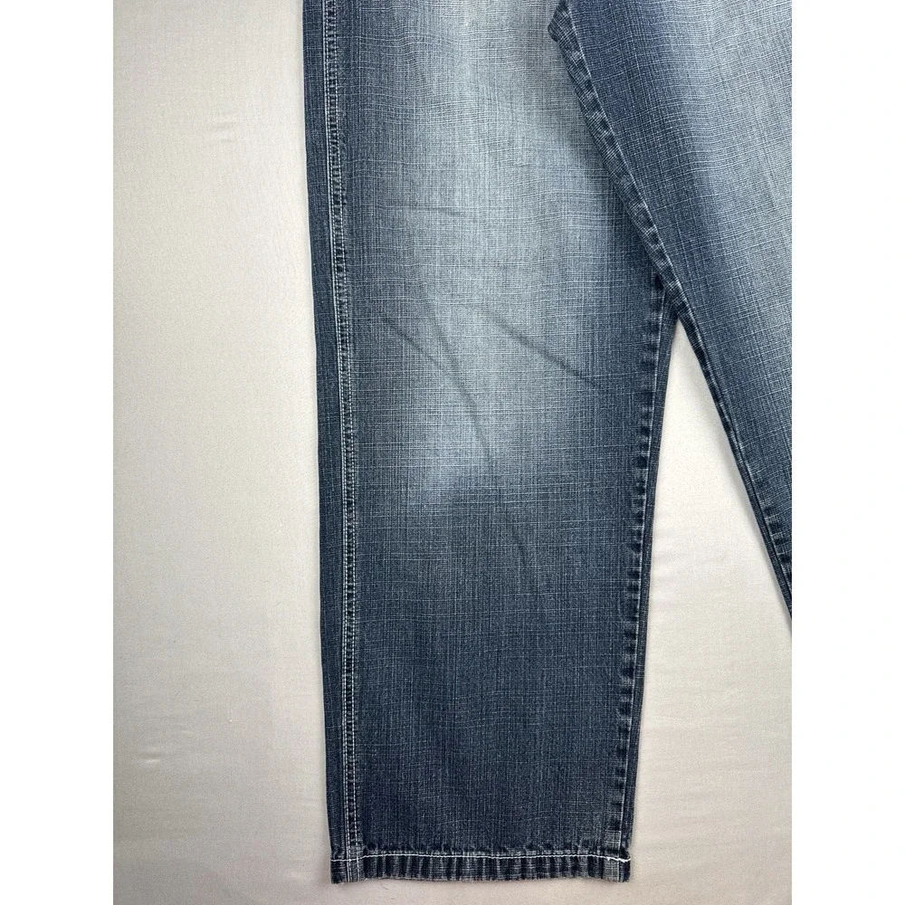 Vintage Y2K Southpole 3180 Baggy Jeans 34x32 Red Tab Wide Leg Denim Skater